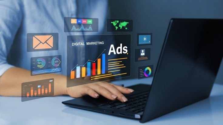 BLOG digital,marketing,concept.ads,dashboard,screen,digital.digital,marketing,concept.online,advertising,,digital